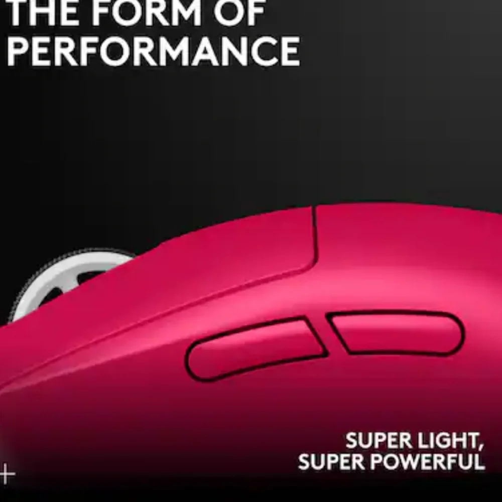 Logitech G Pro X Pink Wireless Gaming Mouse